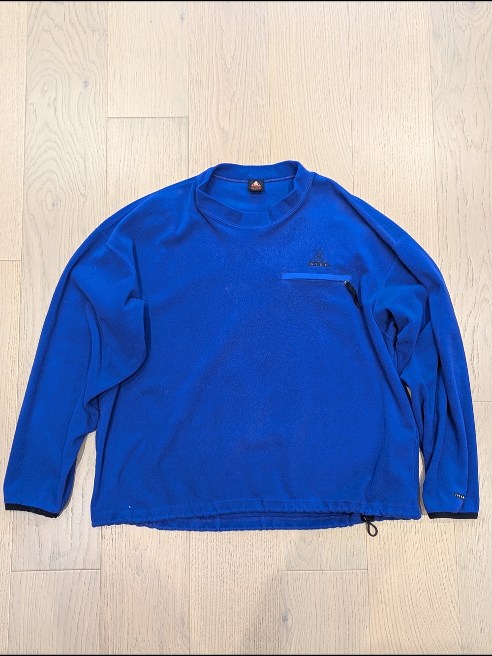 Nike ACG Royal Blue Crewneck Fleece Pullover